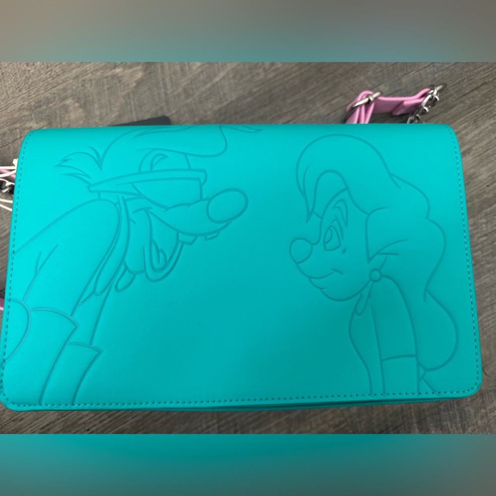 NWT Disney Loungefly A Goofy Movie Crossbody Purse - Picture 8 of 9